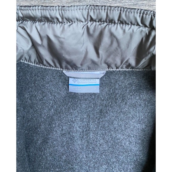 The North Face Men's Jacket Size S Fleece Full Zipped Gray Thermal Outdoor - Picture 2 of 6